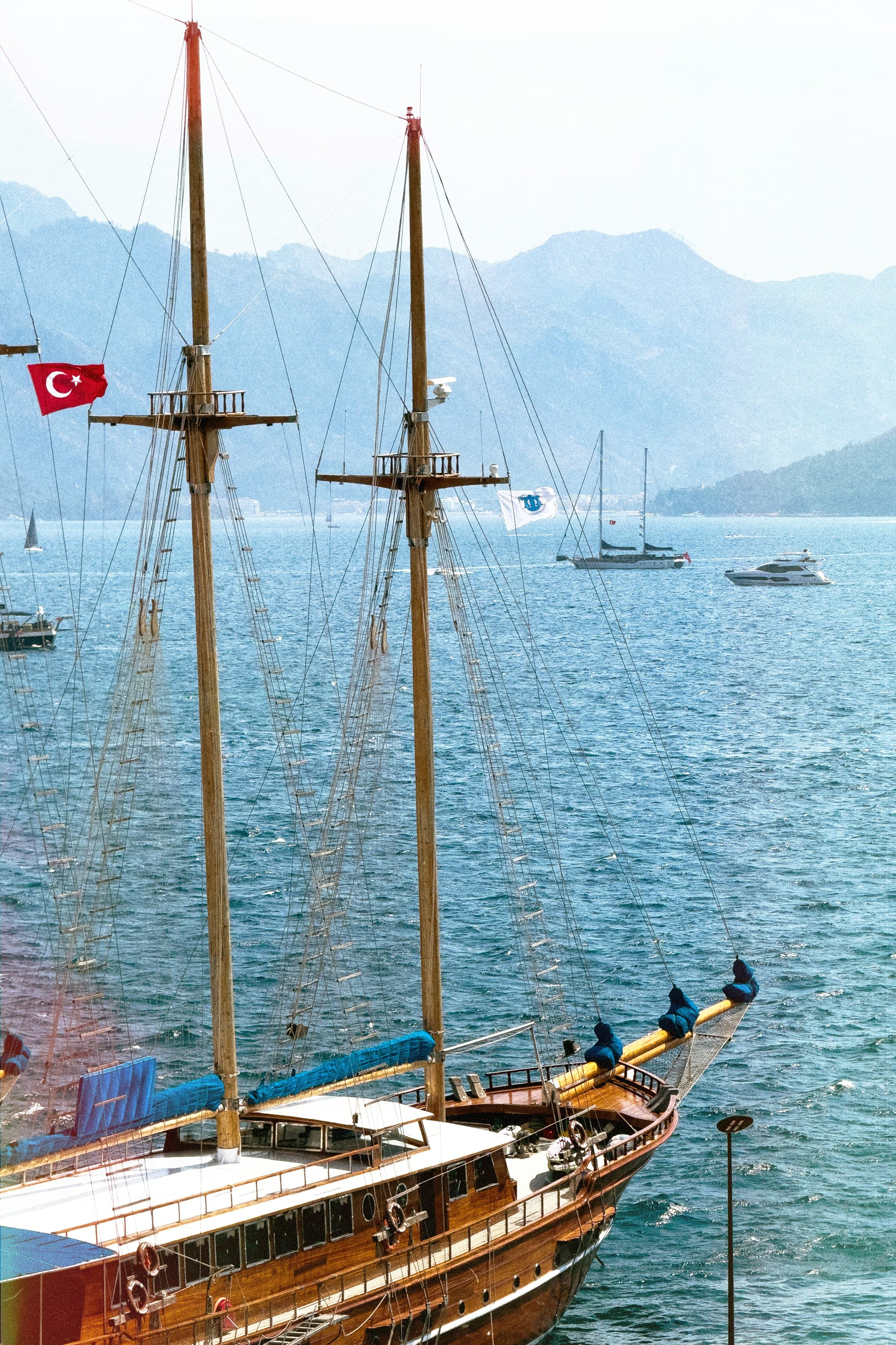 Voilier en Turquie
